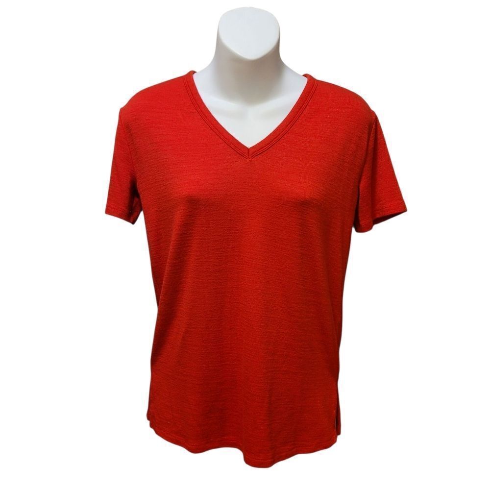 2/$20 Wilfred Free Red V-Neck Top Blouse Size: XXS